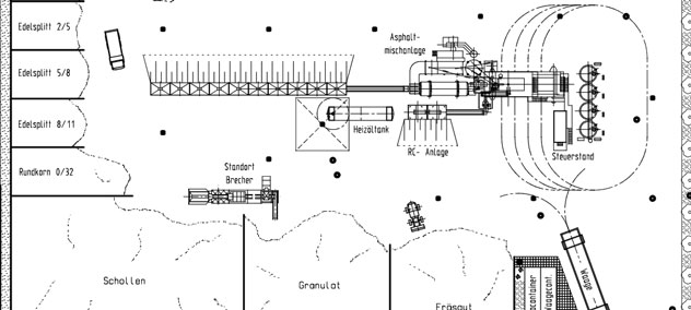 Asphaltmischanlage Leipzig